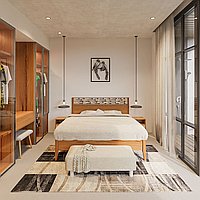 Stunningly Designed Freehold Two-Bedroom Villa in Highly Sought-After Uluwatu Locale. Villas in Bali for Sale: Вилла в Улувату, Балиан за 385 тыс. USD. Freehold. Предварительный просмотр фото #4