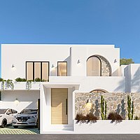 Three-Bedroom Mediterranean-Style Freehold Villa Near Uluwatu. Villas in Bali for Sale: Вилла в Улувату, Балиан за 267 тыс. USD. Freehold. Предварительный просмотр фото #1