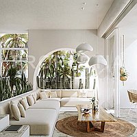 Exquisite Modern Tropical Minimalist Freehold Villas In Pecatu. Villas in Bali for Sale: Вилла в Улувату, Балиан за 5,8 млрд. IDR. Freehold. Предварительный просмотр фото #1