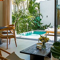 Charming One-Bedroom Villa with a Modern Rustic Theme, Prime Uluwatu Locale. Villas in Bali for Sale: Вилла в Улувату, Балиан за 195 тыс. USD. Leasehold. Предварительный просмотр фото #4