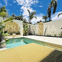 Modern Mediterranean Villa In Uluwatu. Villas in Bali for Sale: Вилла в Улувату, Балиан за 11,5 млн. RUB. Leasehold. Предварительный просмотр фото #10