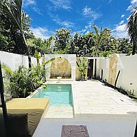 Modern Mediterranean Villa In Uluwatu. Villas in Bali for Sale: Вилла в Улувату, Балиан за 11,5 млн. RUB. Leasehold. Предварительный просмотр фото #11