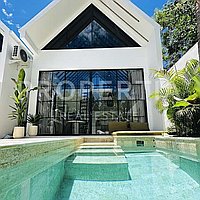 Modern Mediterranean Villa In Uluwatu. Villas in Bali for Sale: Вилла в Улувату, Балиан за 11,5 млн. RUB. Leasehold. Предварительный просмотр фото #12