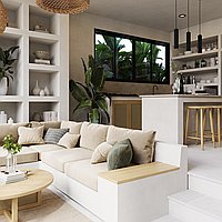 Brand New 1-Bedroom Villas in Uluwatu, Double-Storey, Close to the  Beach. Villas in Bali for Sale: Вилла в Улувату, Балиан за 185 тыс. USD. Leasehold. Предварительный просмотр фото #1