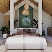 Brand New 1-Bedroom Villas in Uluwatu, Double-Storey, Close to the  Beach. Villas in Bali for Sale: Вилла в Улувату, Балиан за 185 тыс. USD. Leasehold. Предварительный просмотр фото #3