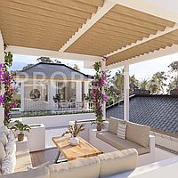 Stunning Modern Tropical Villa In Uluwatu. Villas in Bali for Sale: Вилла в Улувату, Балиан за 29,3 млн. RUB. Leasehold. Предварительный просмотр фото #7