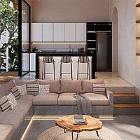 Investment Opportunity: Off-Plan One-Bedroom Villa Near Nyang Nyang Beach. Villas in Bali for Sale: Vila di dalam Uluwatu, Bali untuk 2,7 Miliar IDR. Leasehold. Pratinjau foto #9