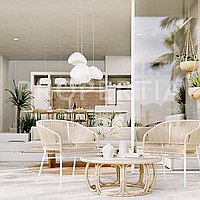 A Rare 50-Year Leasehold Stunning Modern Tropical Villas In Pecatu. Villas in Bali for Sale: Вилла в Улувату, Балиан за 292 тыс. USD. Leasehold. Предварительный просмотр фото #4