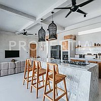 Stunning Modern Concrete Villa. Villas in Bali for Sale: Вилла в Умалас, Балиан за 4,6 млрд. IDR. Leasehold. Предварительный просмотр фото #7