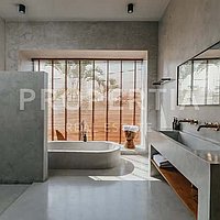 Stunning Modern Concrete Villa. Villas in Bali for Sale: Вилла в Умалас, Балиан за 4,6 млрд. IDR. Leasehold. Предварительный просмотр фото #12