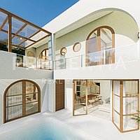 Luxurious Mediterranean Living In Bumbak. Villas in Bali for Sale: Vila di dalam Umalas, Bali untuk 4,2 Miliar IDR. Leasehold. Pratinjau foto #8