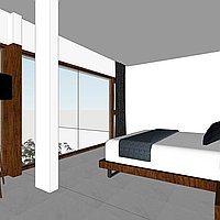 Stylish Three-Bedroom Freehold Villa in Coveted Umalas. Villas in Bali for Sale: Вилла в Умалас, Балиан за 18,6 млн. RUB. Freehold. Предварительный просмотр фото #7