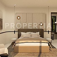 Beautiful Modern Family Villa In Umalas. Villas in Bali for Sale: Вилла в Умалас, Балиан за 370 тыс. USD. Leasehold. Предварительный просмотр фото #4