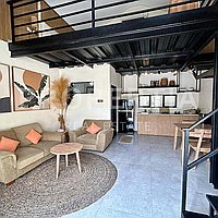 Cute Loft In The Heart Of Bumbak. Villas in Bali for Sale: Вилла в Умалас, Балиан за 113 тыс. USD. Leasehold. Предварительный просмотр фото #5