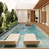 Off-Plan Two-Bedroom Villa with Long Lease, Close to Melasti Beach. Villas in Bali for Sale: Вилла в Унгасан, Балиан за 270 тыс. USD. Leasehold. Предварительный просмотр фото #1