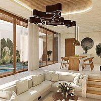 Off-Plan Two-Bedroom Villa with Long Lease, Close to Melasti Beach. Villas in Bali for Sale: Вилла в Унгасан, Балиан за 270 тыс. USD. Leasehold. Предварительный просмотр фото #6