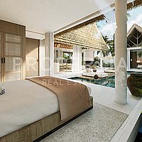 Gorgeous Contemporary Tropical Villas In Ungasan. Villas in Bali for Sale: Вилла в Унгасан, Балиан за 354 тыс. USD. Leasehold. Предварительный просмотр фото #3