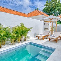 Rare Two-in-One Opportunity: Brand-New Two-Bedroom Villa & 4.2 ARE Plot in Ungasan, Near the Beach. Villas in Bali for Sale: Вилла в Унгасан, Балиан за 275 тыс. USD. Leasehold. Предварительный просмотр фото #1
