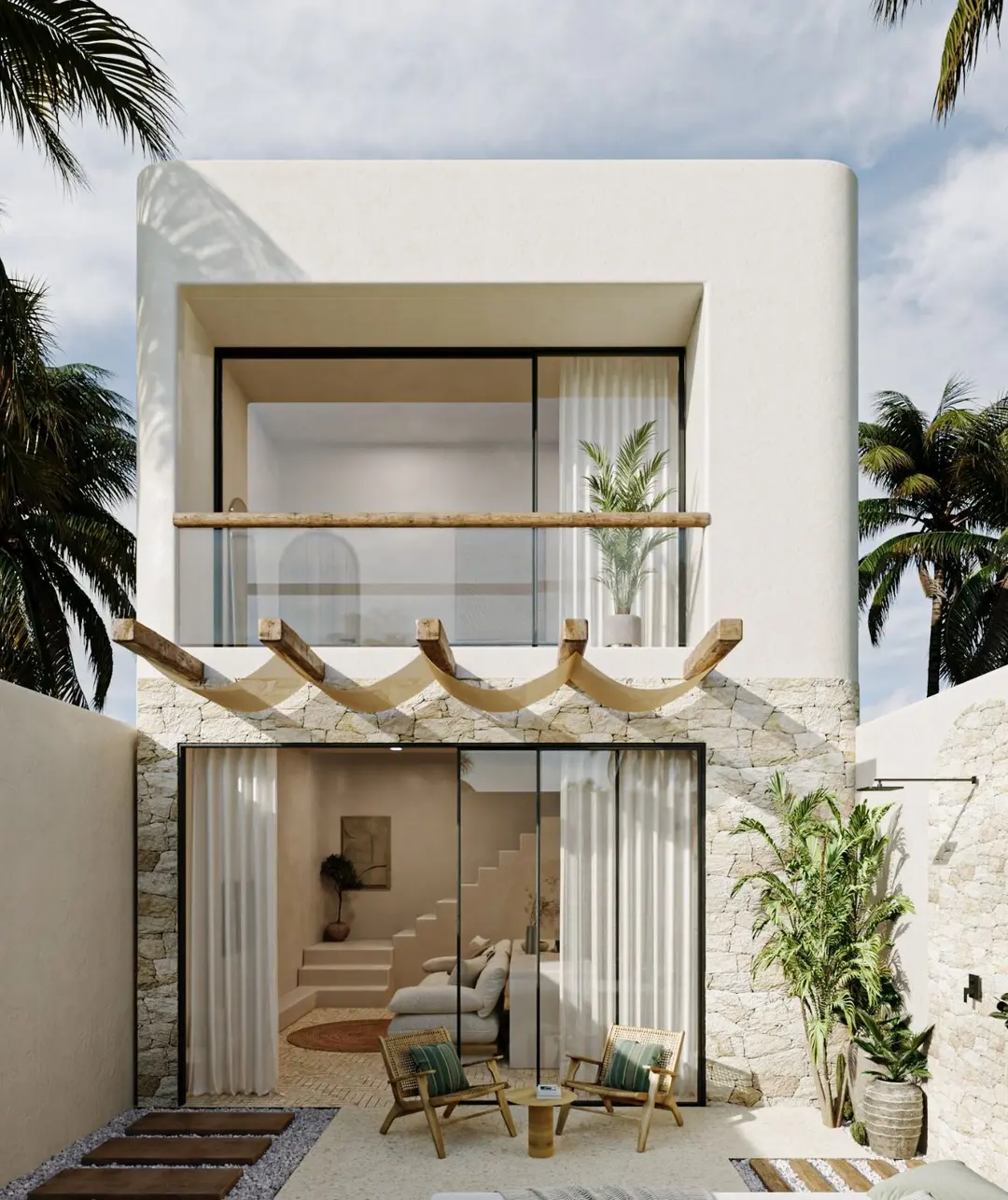 1 KAMAR TIDUR | UMALAS. Villas in Bali for Sale: Vila di dalam Umalas, Bali untuk 150 Ribuan USD. Leasehold. Foto Utama