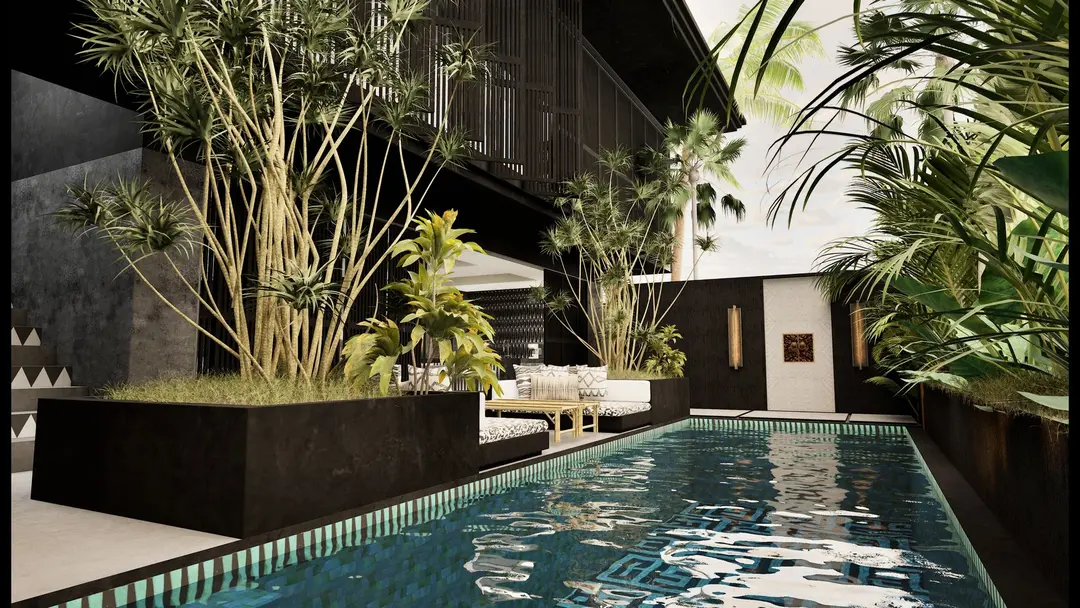 3 KAMAR TIDUR | ULUWATU. Villas in Bali for Sale: Villa in Uluwatu, Bali for 759 Thousands USD. Leasehold. Main Photo