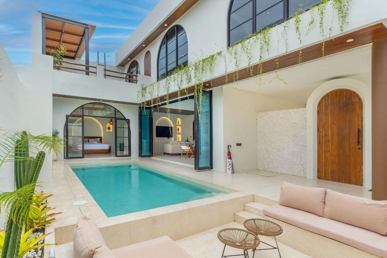 3 Kamar Tidur | Seminyak. Villas in Bali for Sale: Vila di dalam Seminyak, Bali untuk 356 Ribuan USD. Leasehold. Foto Utama