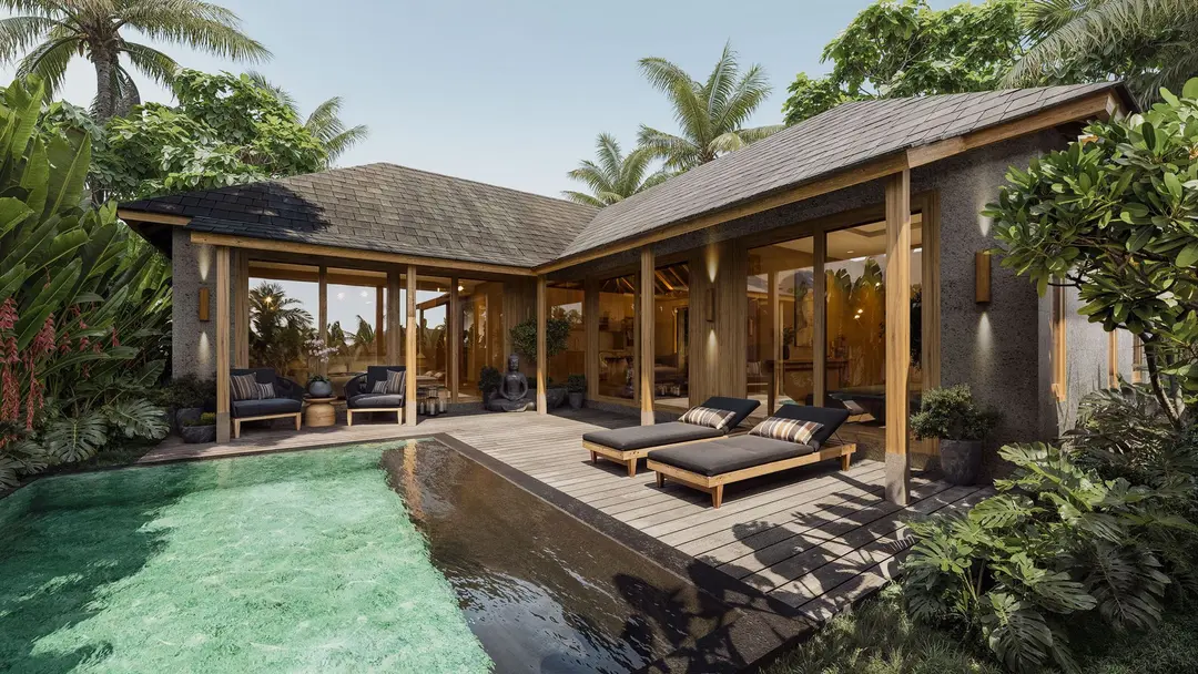 2 KAMAR TIDUR | UBUD. Villas in Bali for Sale: Vila di dalam Ubud, Bali untuk 264 Ribuan USD. Leasehold. Foto Utama