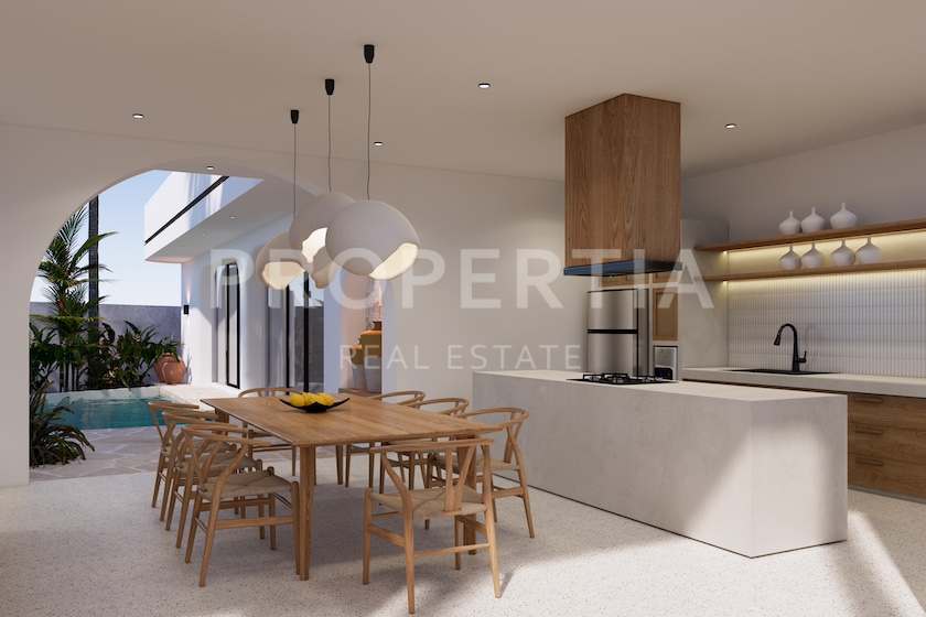 Luxurious Modern Mediterranean Villa In Padonan. Villas in Bali for Sale: Вилла в Чангу, Балиан за 486 тыс. USD. Freehold. Главное фото