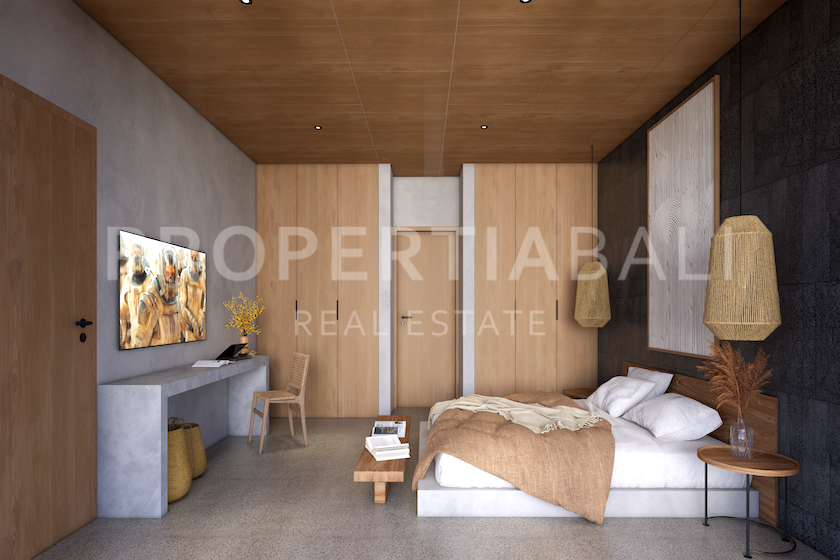 Modern Industrial Villa In Munggu. Villas in Bali for Sale: Вилла в Мунггу, Балиан за 229 тыс. USD. Leasehold. Главное фото