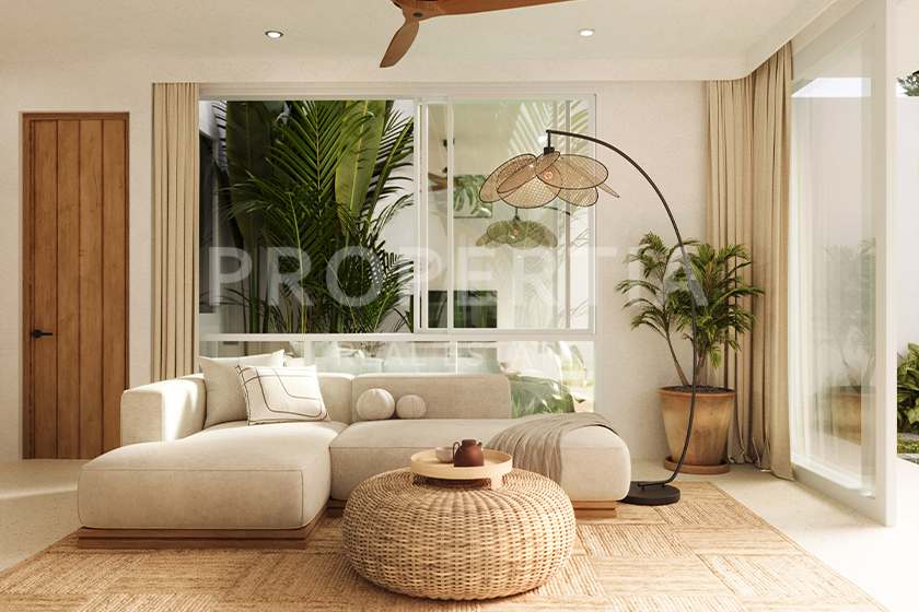 Incredible Modern Tropical Project In Heart Of Bingin. Villas in Bali for Sale: Вилла в Бингин, Балиан за 14,8 млн. RUB. Leasehold. Главное фото