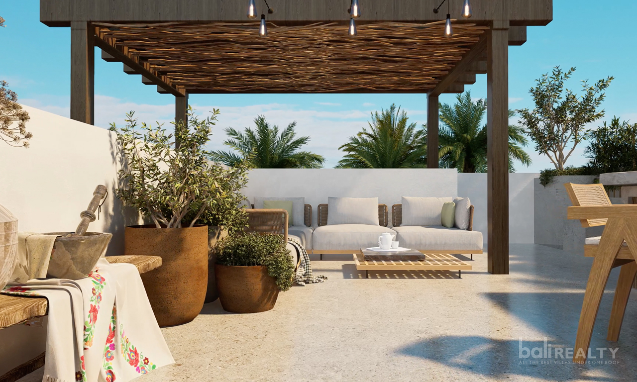 Stylish Two-Bedroom Villa with Rooftop Lounge Steps Away from Bingin Beach. Villas in Bali for Sale: Вилла в Бингин, Балиан за 380 тыс. USD. Freehold. Главное фото