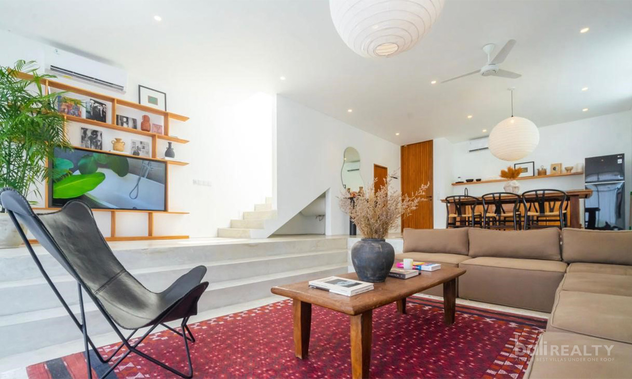 Modern Two-Bedroom Villa with Stunning Rice Field Views in Tumbak Bayuh – Pererenan’s Prime Location. Villas in Bali for Sale: Вилла в Чангу, Балиан за 255 тыс. USD. Leasehold. Главное фото