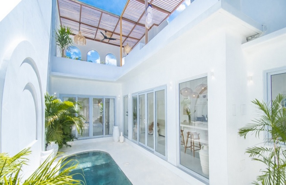 One bedroom mediterranean villa in Tumbak Bayuh. Villas in Bali for Sale: Вилла в Чангу, Балиан за 164 тыс. USD. Leasehold. Главное фото