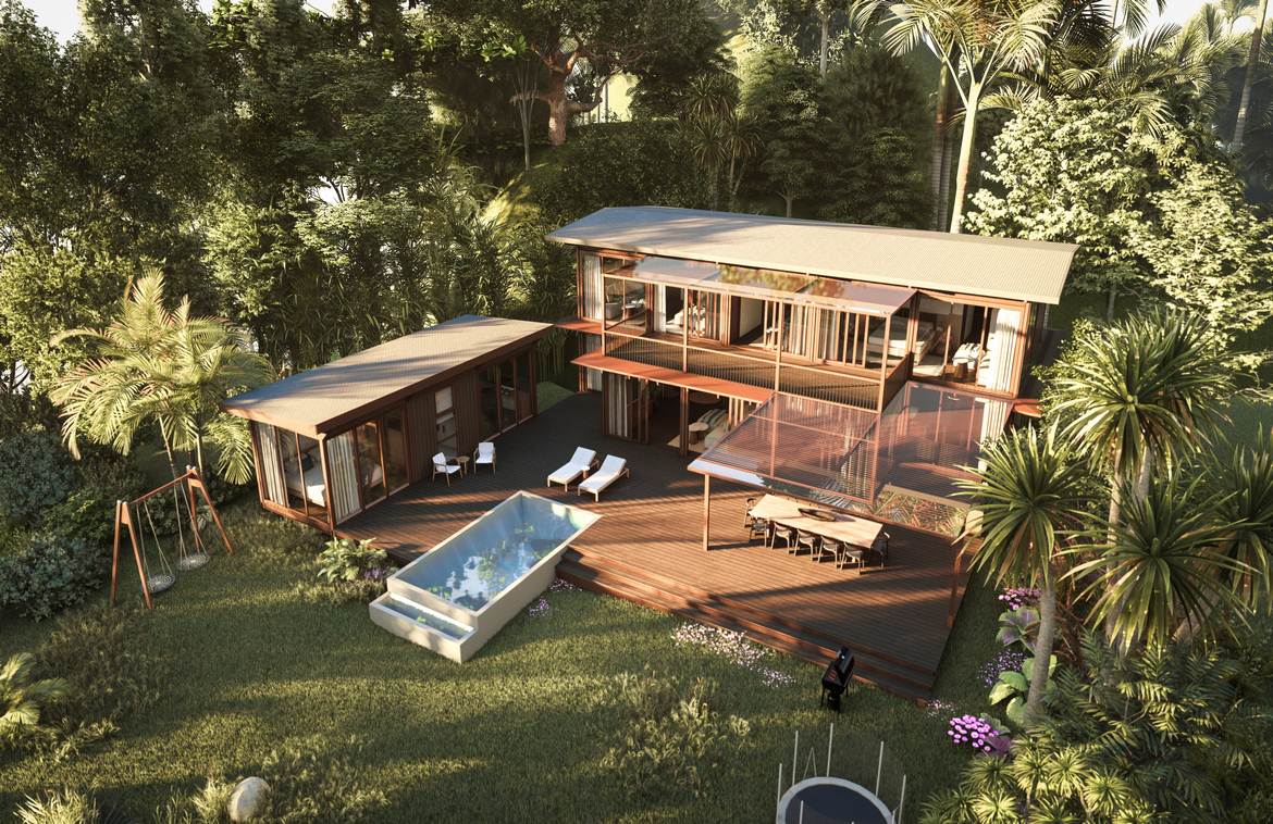 Elegant family villa in sustainable estate in North of Tumbak Bayuh. Villas in Bali for Sale: Вилла в Чангу, Балиан за 651 тыс. USD. Leasehold. Главное фото