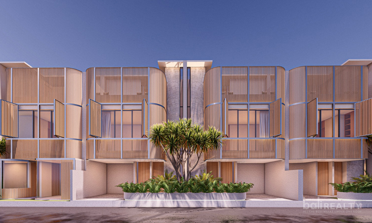 Modern Living Awaits: Enchanting Off-plan Two Bedroom Townhouse Villa in Canggu. Villas in Bali for Sale: Вилла в Чангу, Балиан за 340 тыс. USD. Leasehold. Главное фото