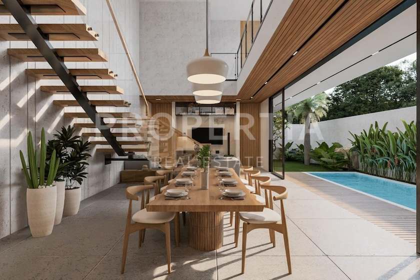 Amazing Contemporary Family Villa In Tiying Tutul. Villas in Bali for Sale: Вилла в Чангу, Балиан за 504 тыс. USD. Freehold. Главное фото