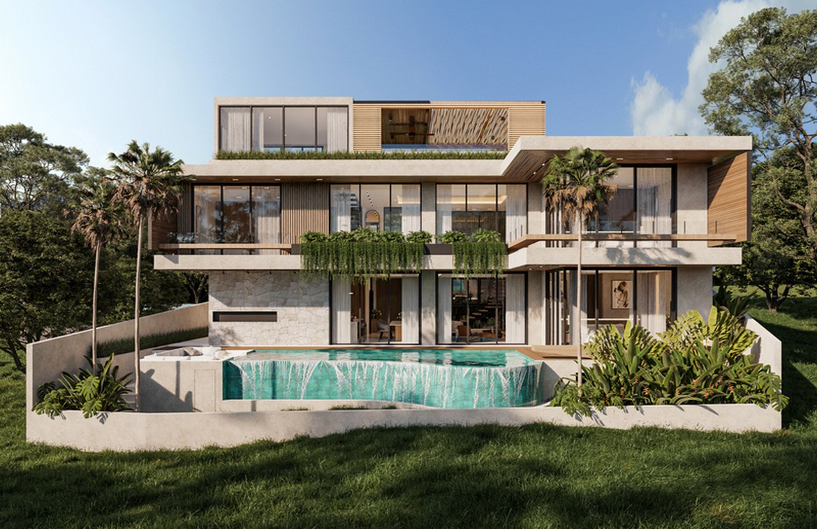 Pererenan's exclusive riverside villa. Villas in Bali for Sale: Вилла в Чангу, Балиан за 818 тыс. USD. Leasehold. Главное фото