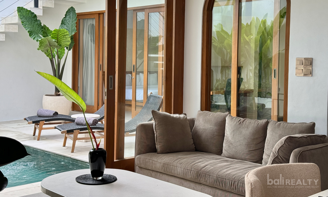 Newly Built Three-Bedroom Leasehold Villa in Tumbak Bayuh, Just Minutes from Pererenan Beach. Villas in Bali for Sale: Вилла в Чангу, Балиан за 259 тыс. USD. Leasehold. Главное фото