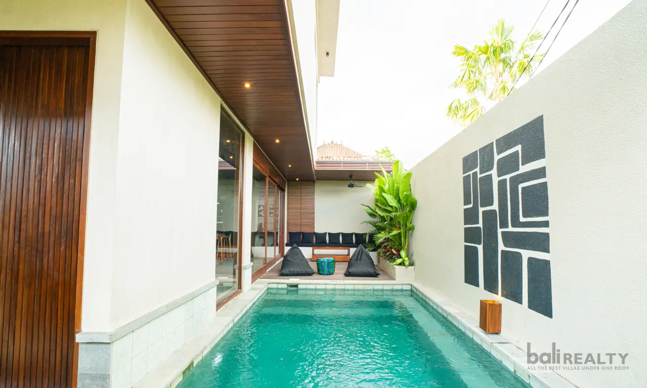 Modern, Futuristic Two-Bedroom Villa with a Long Lease in Peaceful Pererenan. Villas in Bali for Sale: Вилла в Чангу, Балиан за 235 тыс. USD. Leasehold. Главное фото