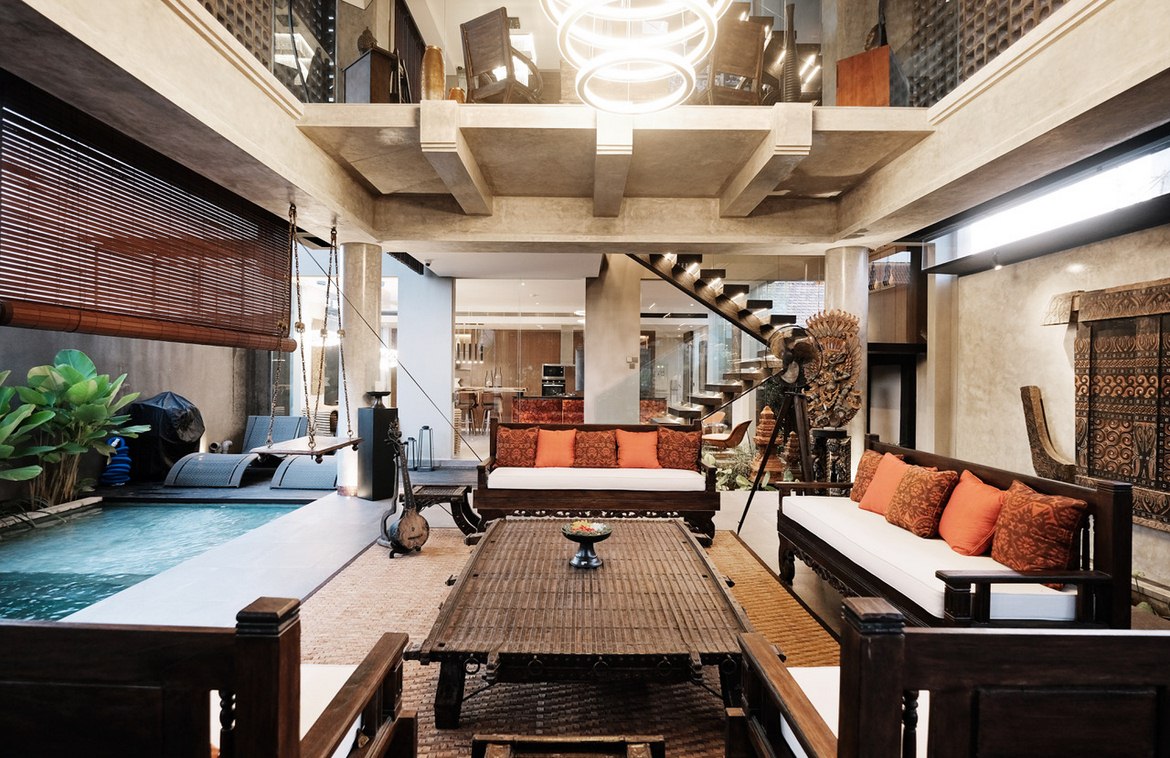 Stunning freehold villa walk to Pererenan beach. Villas in Bali for Sale: Вилла в Чангу, Балиан за 817 тыс. USD. Freehold. Главное фото