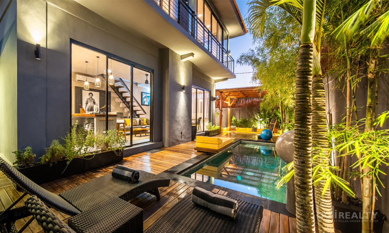 Brand New Modern Tropical 2 Bedroom Leasehold Villa in Prime Canggu Location. Villas in Bali for Sale: Вилла в Чангу, Балиан за 299 тыс. USD. Leasehold. Главное фото