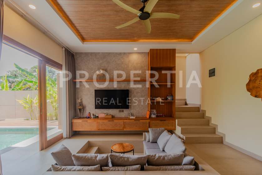 Tranquil Modern Villa In Tiying Tutul. Villas in Bali for Sale: Вилла в Чангу, Балиан за 219 тыс. USD. Leasehold. Главное фото
