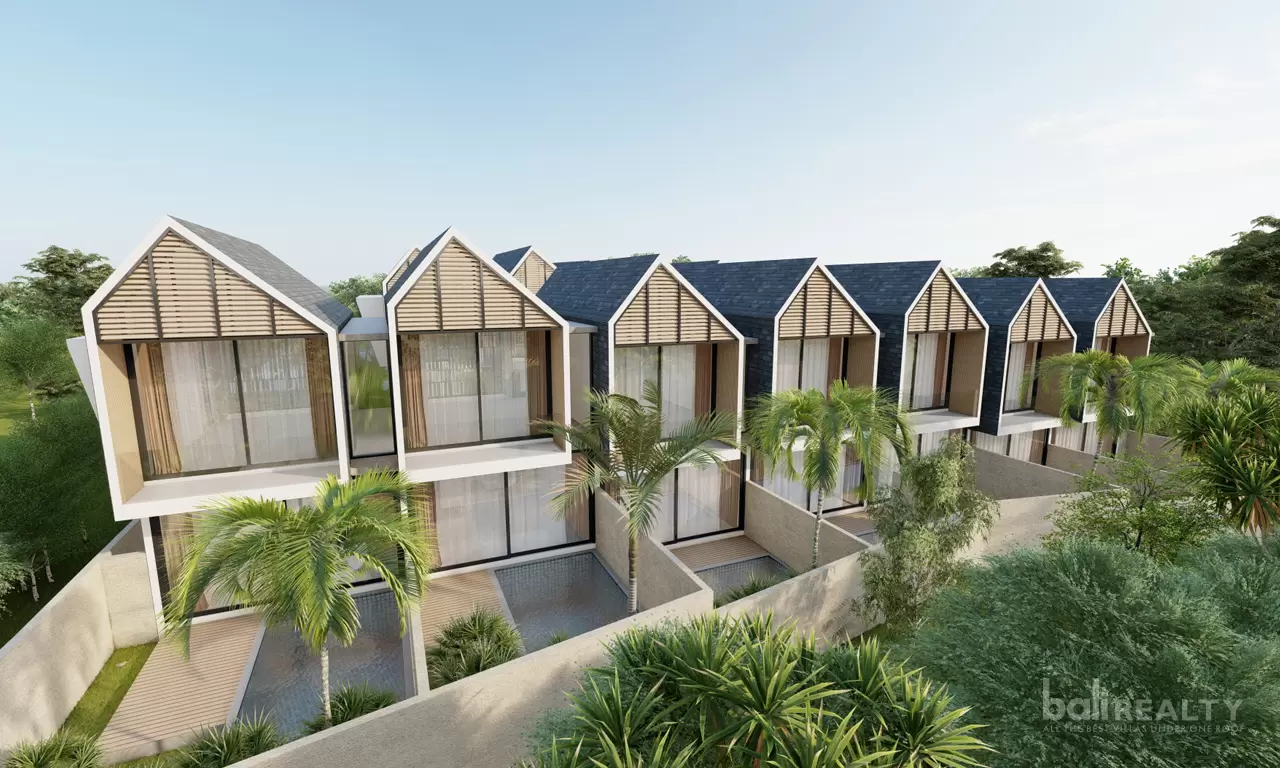 Gorgeous One-Bedroom Villa in a Secure Townhouse Complex in Buduk. Villas in Bali for Sale: Вилла в Чангу, Балиан за 100 тыс. USD. Leasehold. Главное фото