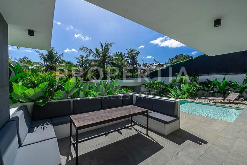 Tranquil Modern Family Home In Pererenan. Villas in Bali for Sale: Вилла в Переренан (Чангу), Балиан за 405 тыс. USD. Leasehold. Главное фото