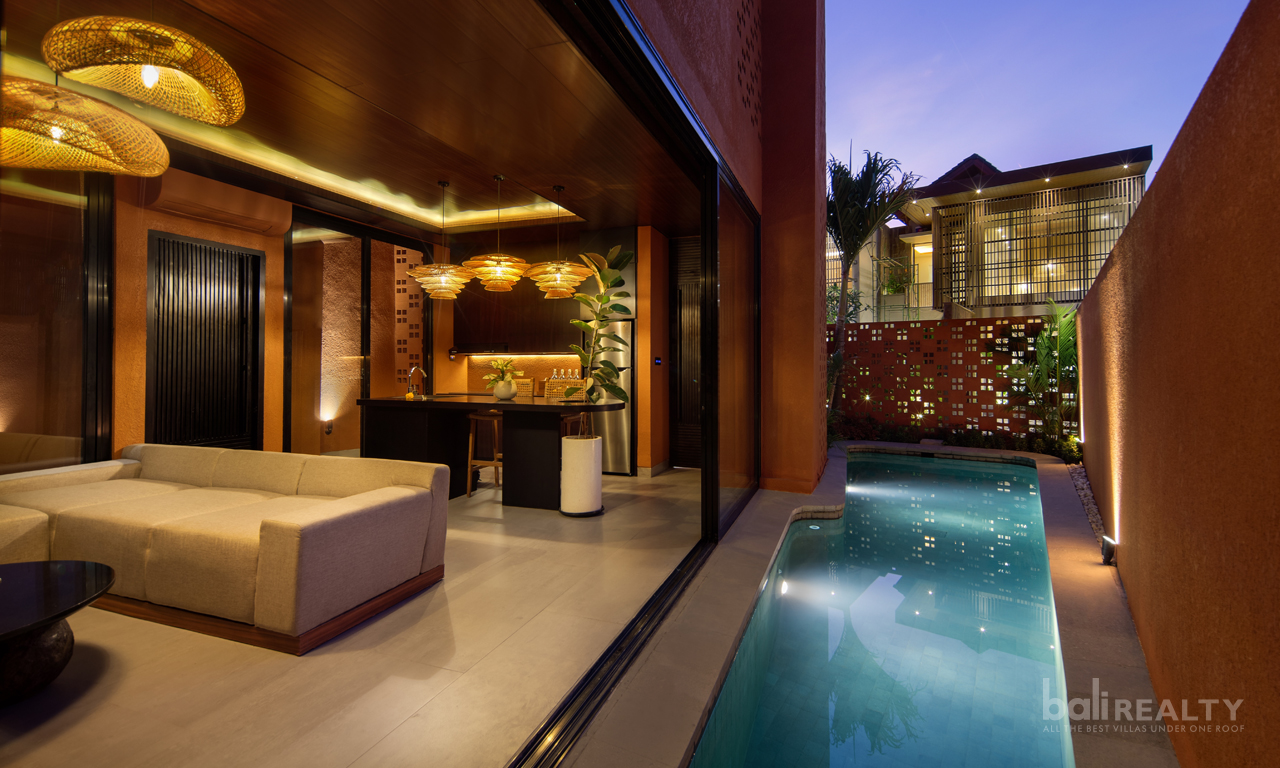 Freehold Two-Bedroom Villa: Unique Design and Investment Potential in Canggu’s Expanding Area. Villas in Bali for Sale: Вилла в Чангу, Балиан за 338 тыс. USD. Freehold. Главное фото