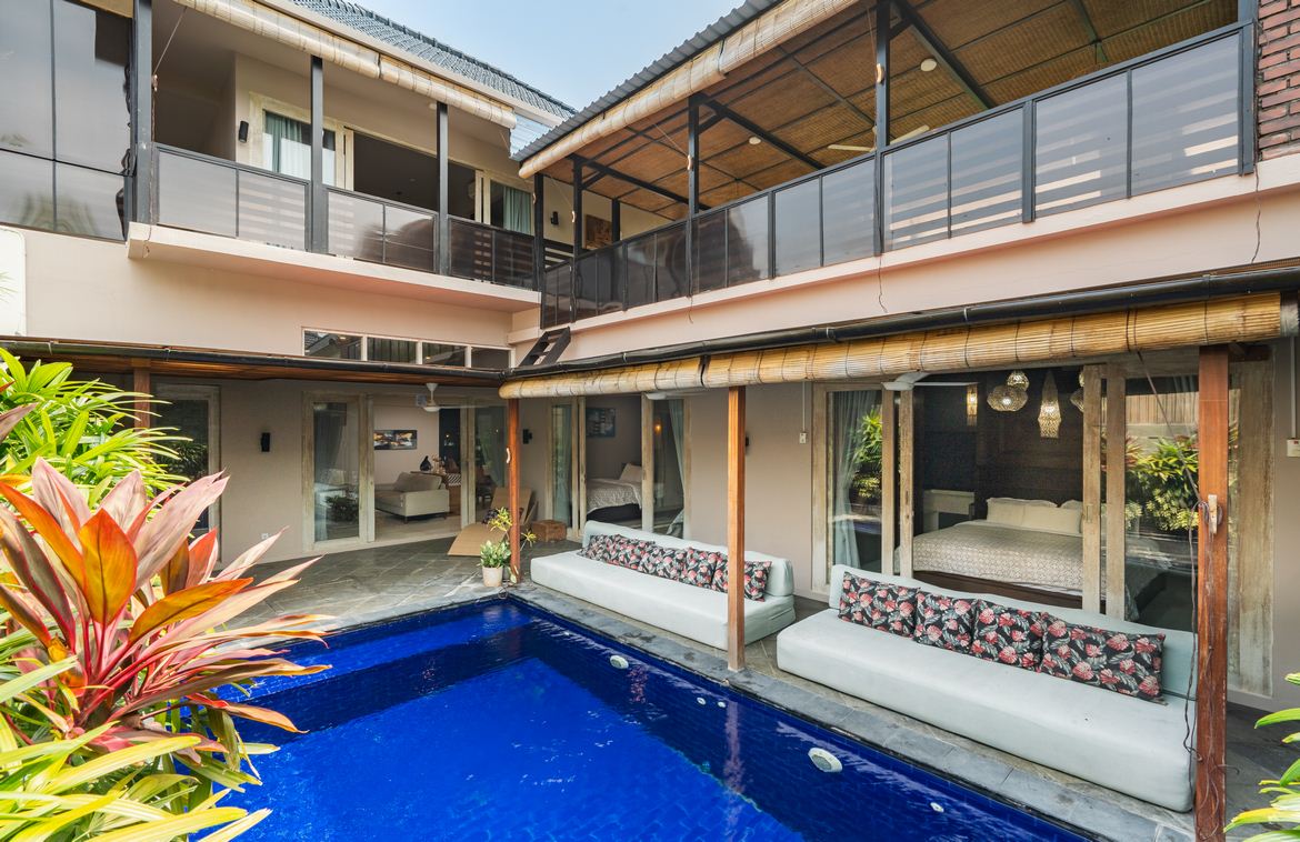 Charming 3-bedroom villa with rice field view near Bumbak. Villas in Bali for Sale: Вилла в Керобокан, Балиан за 219 тыс. USD. Leasehold. Главное фото