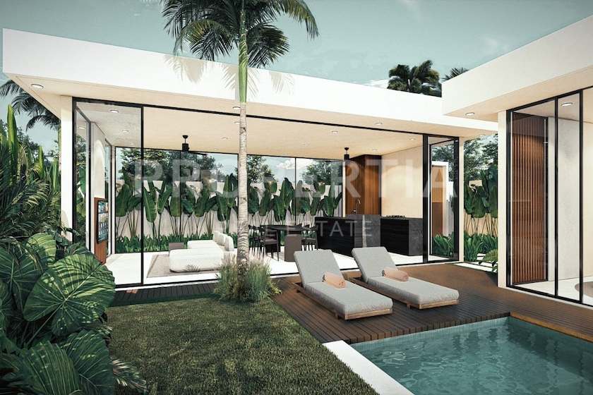Modern Luxury And Convenience. Villas in Bali for Sale: Вилла в Керобокан, Балиан за 195 тыс. USD. Leasehold. Главное фото