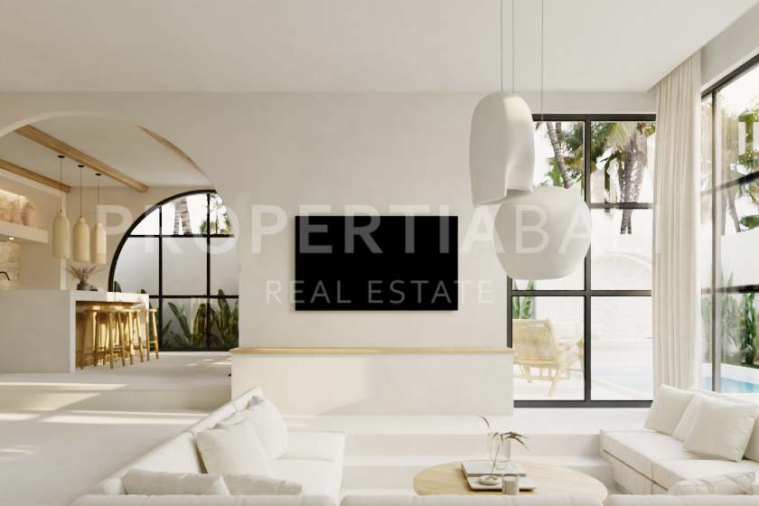 Mediterranean Elegance With Ocean View Villas In Ungasan. Villas in Bali for Sale: Вилла в Унгасан, Балиан за 164 тыс. USD. Leasehold. Главное фото