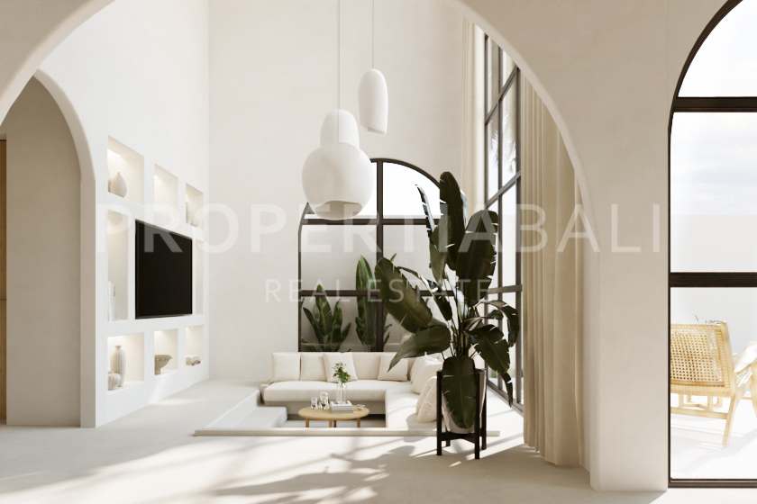 Sleek Mediterranean Villas With Ocean Views In Ungasan. Villas in Bali for Sale: Вилла в Унгасан, Балиан за 144 тыс. USD. Leasehold. Главное фото