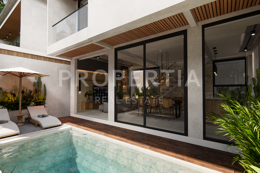 Stunning Modern Villas In Uluwatu. Villas in Bali for Sale: Вилла в Унгасан, Балиан за 200 тыс. USD. Leasehold. Главное фото