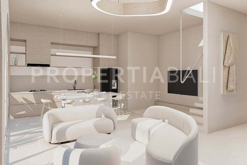 Modern Contemporary Villas With Ocean Views In Ungasan. Villas in Bali for Sale: Вилла в Унгасан, Балиан за 221 тыс. USD. Leasehold. Главное фото